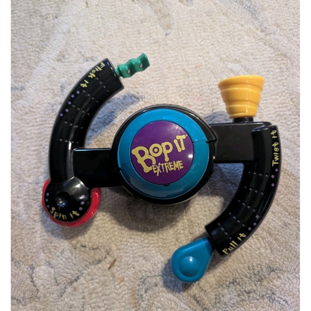 Bop It Extreme 1998 Hasbro Electronic Handheld Game VTG Toy Retro TESTED WORKING